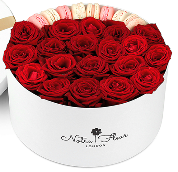 Valentine's red roses London delivery